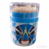 【校友會商城】-【360680 細支臉譜罐牙籤積分+現金只要22元】